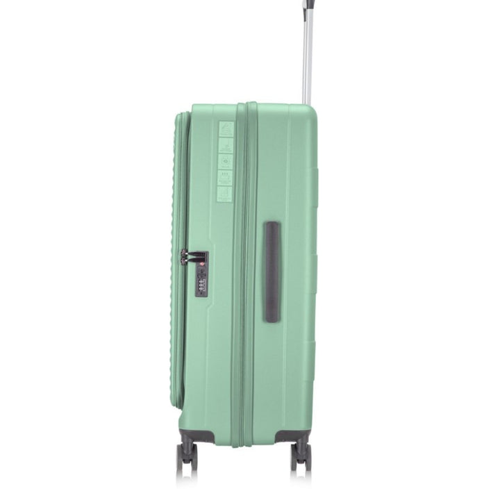 2-piece hard-shell suitcase set with laptop compartment – Berlin