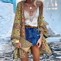 Trendy Boho women's cardigan with pattern – Elara