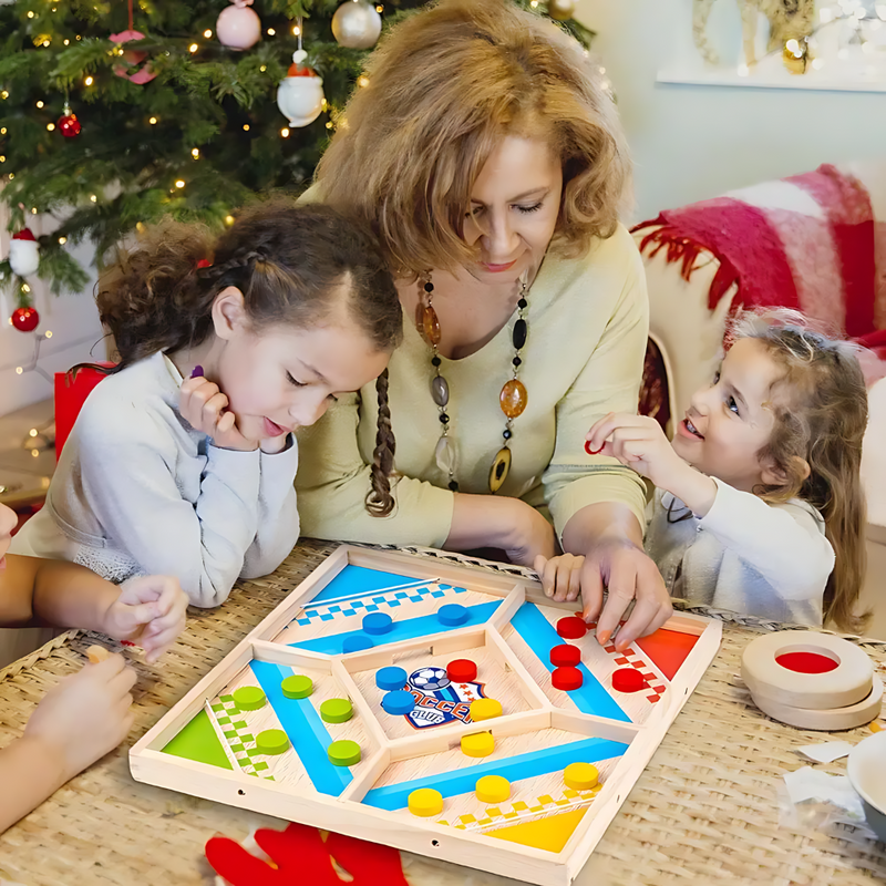 2-in-1 Educational Board Game - Double Fun Games-State of Style