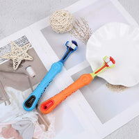2-Piece Triangular Pet Toothbrush - Tartar Control for Healthy Teeth-State of Style
