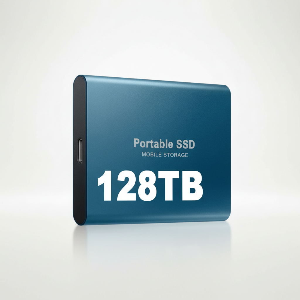 2TB Portable External SSD for Business Files & Backups