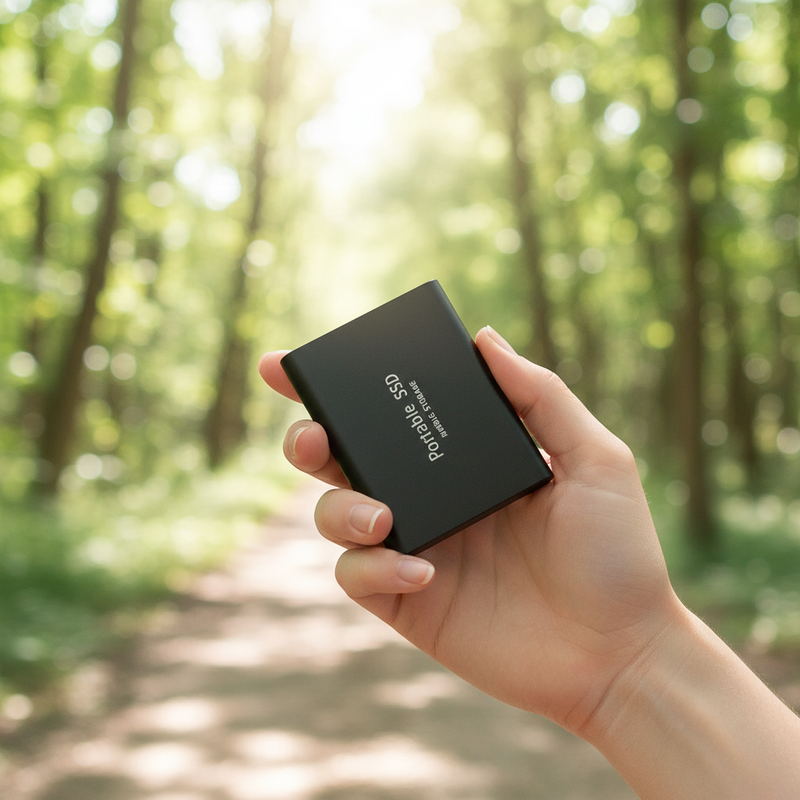 2TB Portable External SSD with USB-C for MacBook Air