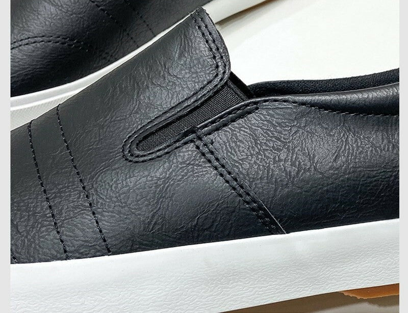 Men's Slip-on Leather Sneakers - Jonas