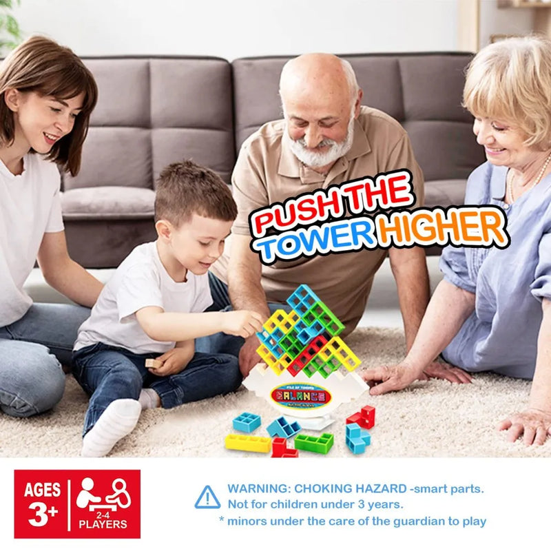 3D Balance Tower - ZenTetra-State of Style