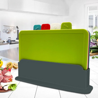 4-Piece Chopping Board Set with Holder - PrepTidy-State of Style