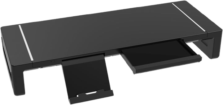 Height Adjustable Monitor Stand with Drawer – Stravon