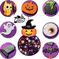 Halloween DIY Feltboard with Pumpkin – SpookyBoard