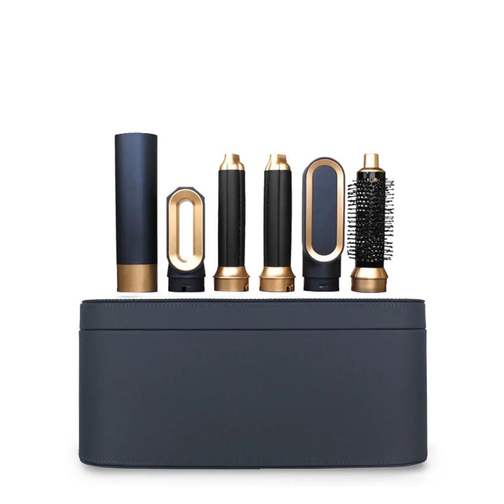 5-in-1 Multi Hair Styler with Ionic Technology - AuraStyle-Premium with Leather Case-State of Style