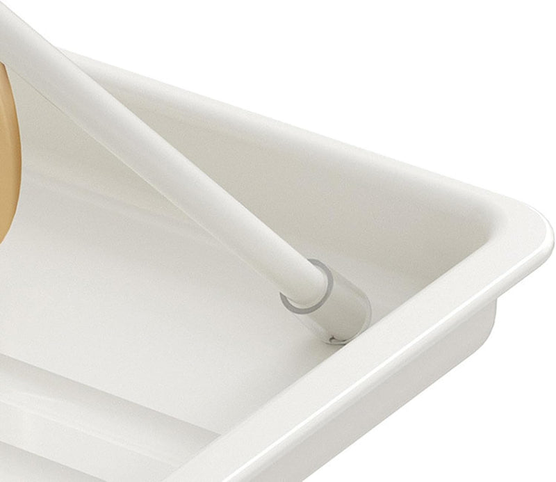Folding Dish Drying Rack – 2-Tier Countertop Drainer with Detachable Tray – Kelvra
