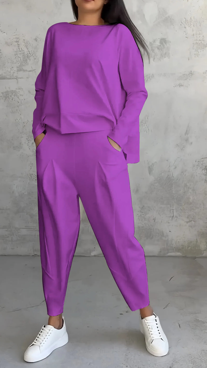2-piece women's autumn leisure set – Liora