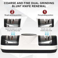 Electric Knife Sharpener with 3 Speeds & LED Display – EdgeMaster
