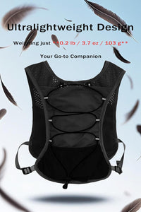 Ultra-Light Hydration Running Vest with 2L Water Bladder – Dravien