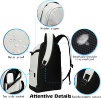 Slim 15.6" Travel & Work Laptop Backpack with Organiser Pockets