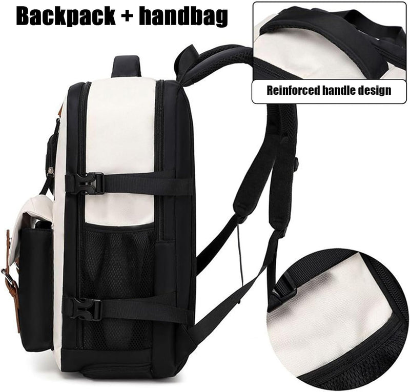Large Capacity Waterproof Expandable Travel Backpack – Elorio