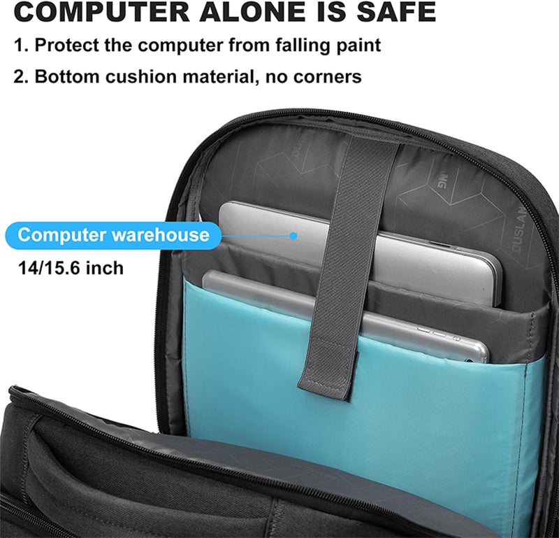 Water-Resistant Laptop & Travel Backpack with Organised Compartments