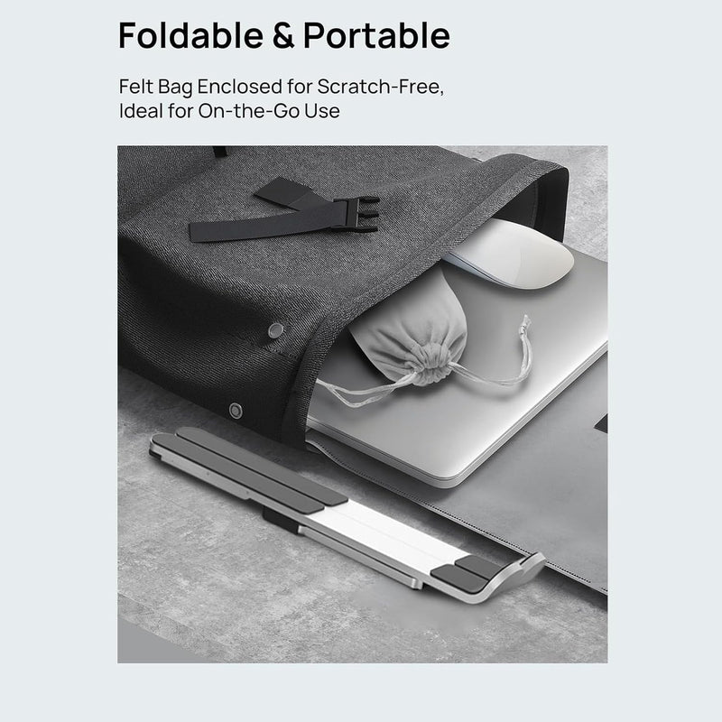 Adjustable Laptop Stand – Foldable Cooling Notebook Mount for Office & Travel – Orvane