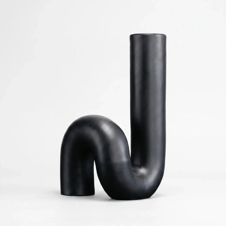 Abstract Geometric Tubular Display Vase - Nodulo