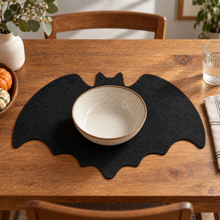 Bat Shaped Halloween Placemats - Noctura