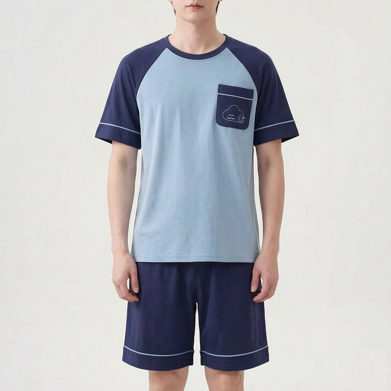 Casual Pyjama Short Set - Cody