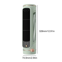 Compact Bladeless Tower Fan - CirrusFlow
