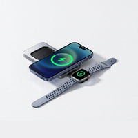 Compact Desktop Wireless Charging Station - Hubvia