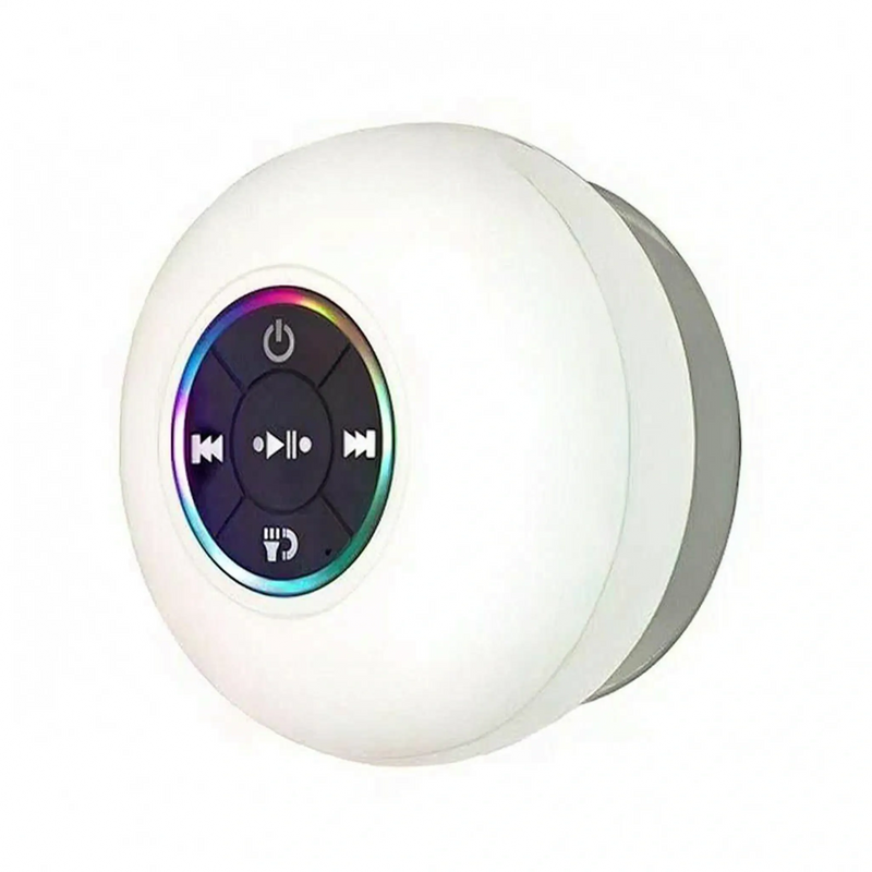 Compact Waterproof Bluetooth Shower Speaker - Aquasona