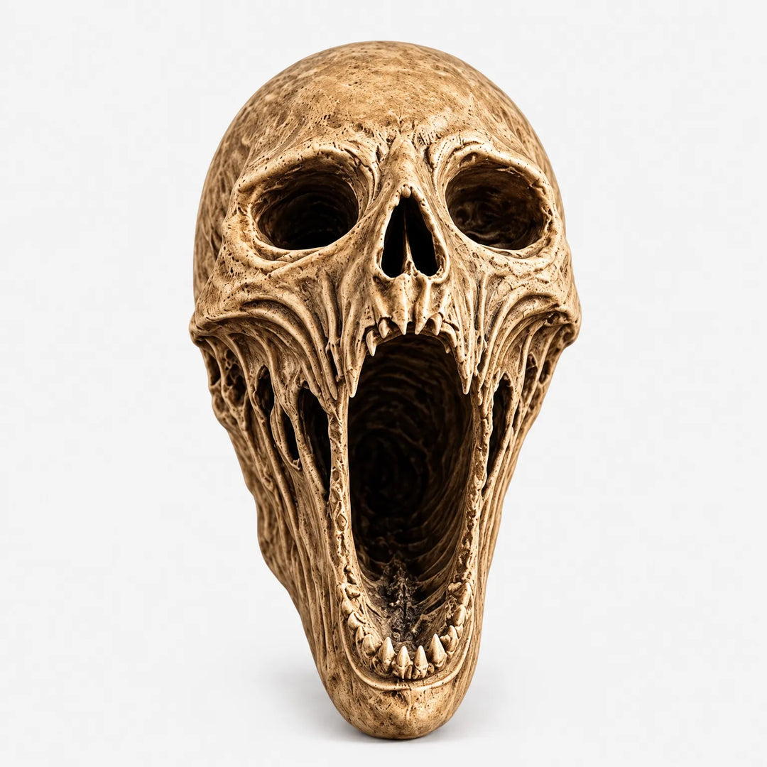 Decorative 3D Skull Ornament - Gloomskull
