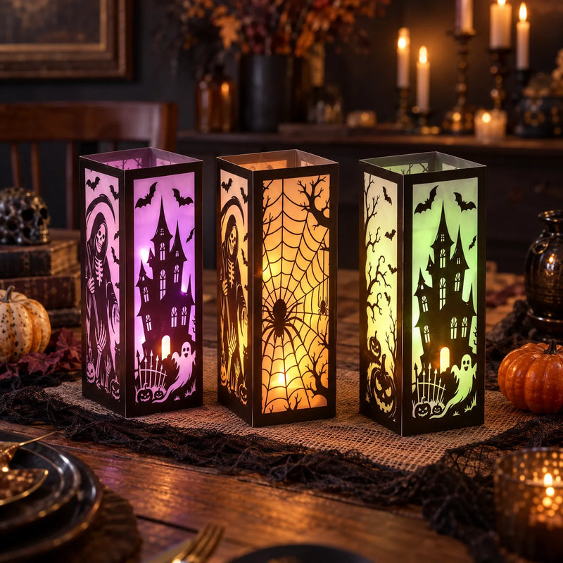 Decorative Halloween Lantern Covers - Spookia