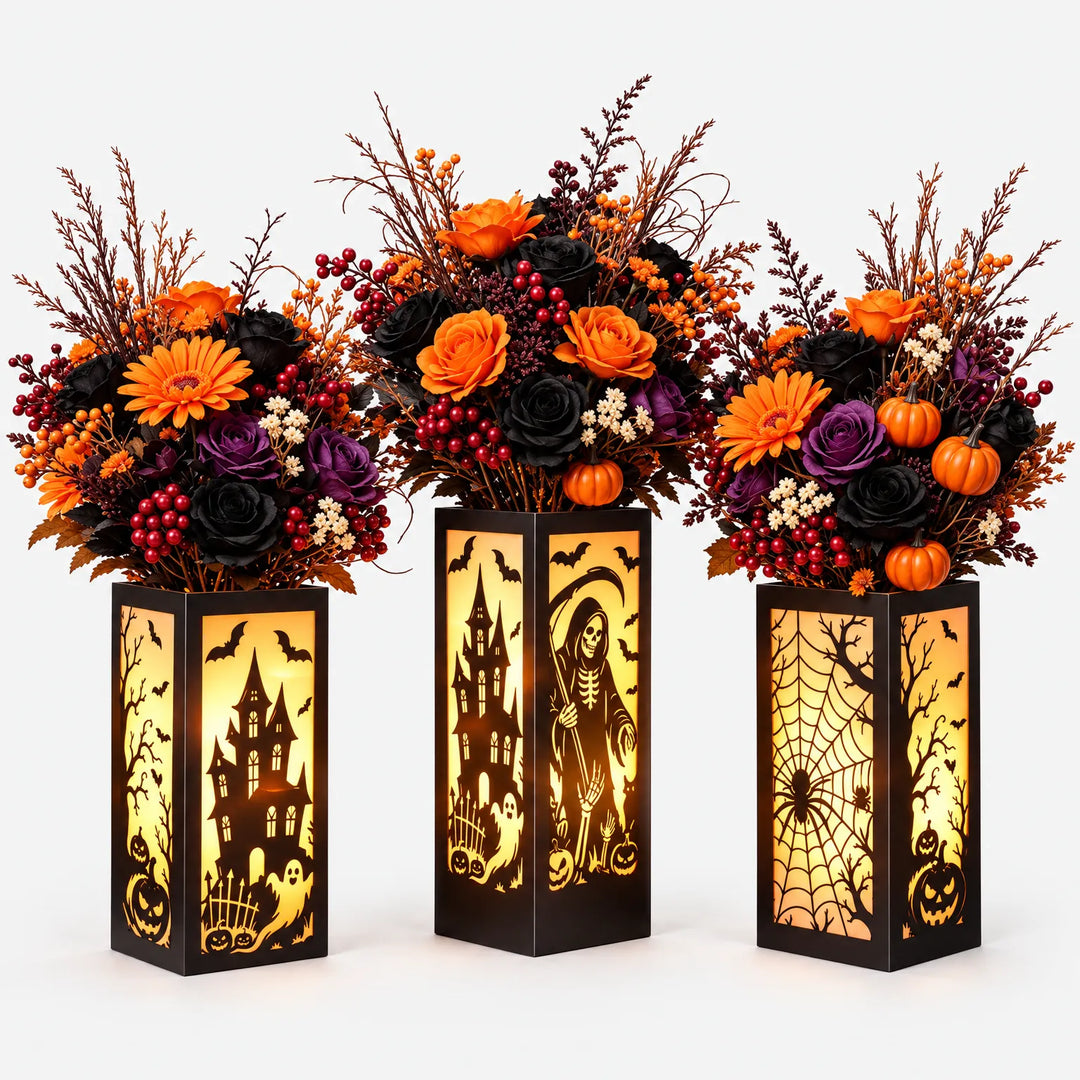 Decorative Halloween Lantern Covers - Spookia