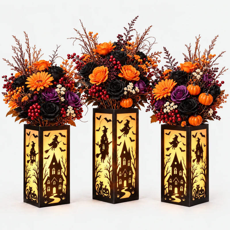 Decorative Halloween Lantern Covers - Spookia