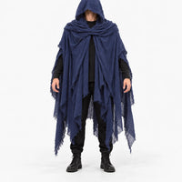 Distressed Hooded Cloak - Grimward