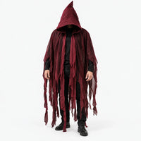 Distressed Hooded Cloak - Grimward
