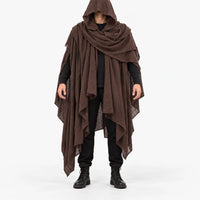 Distressed Hooded Cloak - Grimward