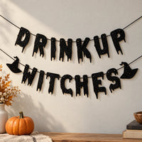 Drip-Font Halloween Bunting - Gouhlia