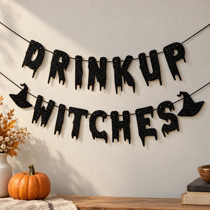 Drip-Font Halloween Bunting - Gouhlia