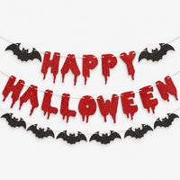 Drip-Font Halloween Bunting - Gouhlia