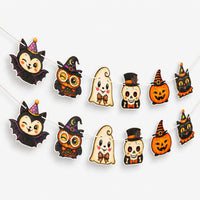 Drip-Font Halloween Bunting - Gouhlia