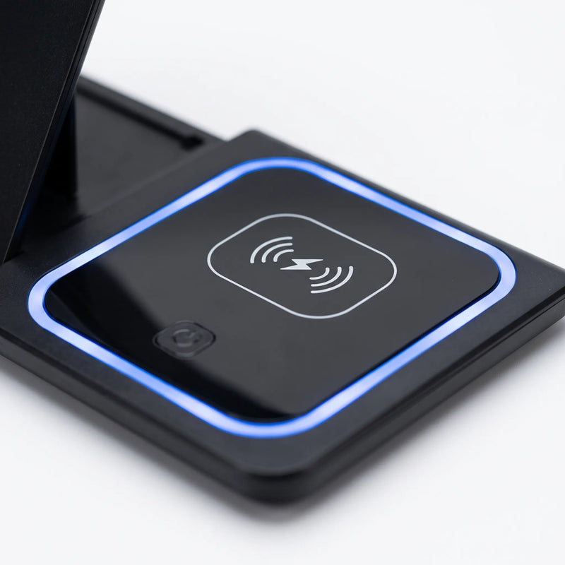 Foldable 3 In 1 Wireless Charging Station - Voltdock
