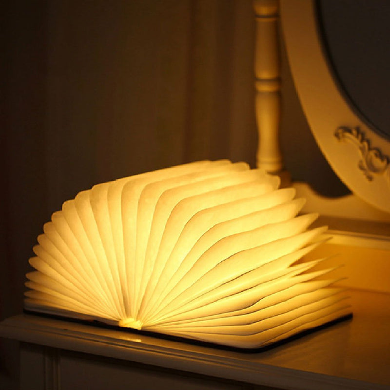 Folding LED Book Lamp - LuminaTome