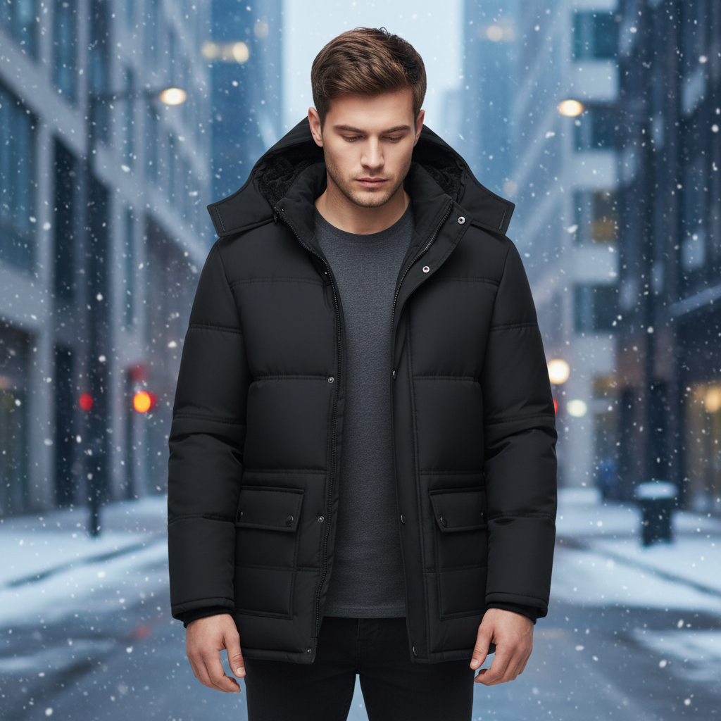 Gefütterte Winterjacke - Tobias