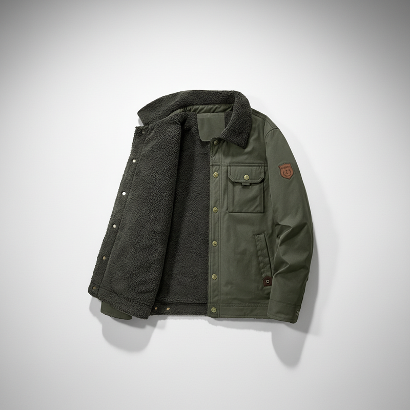 Gelegte Winterjacke - Marius