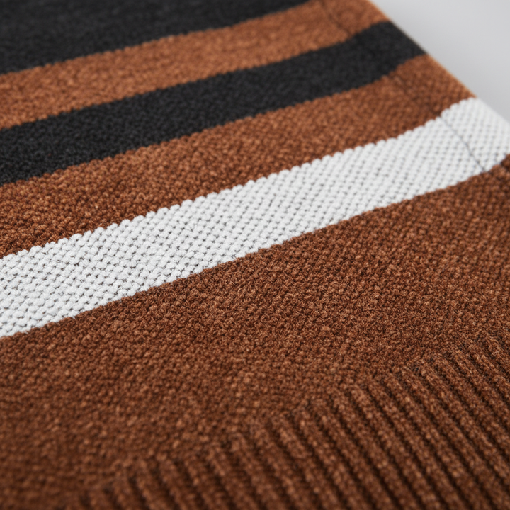 Gestreiftes Strickpullover - Karl