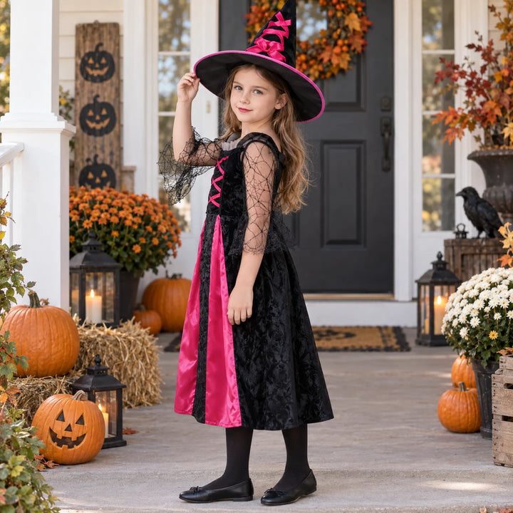Girls Witch Costume - Bewitchia
