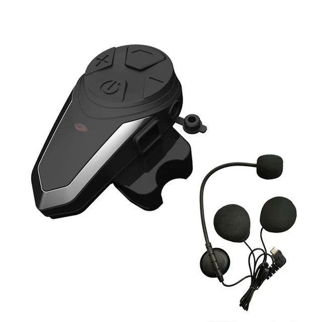Motorcycle Helmet Bluetooth Intercom with FM & 1000m Range – RoadLink S3