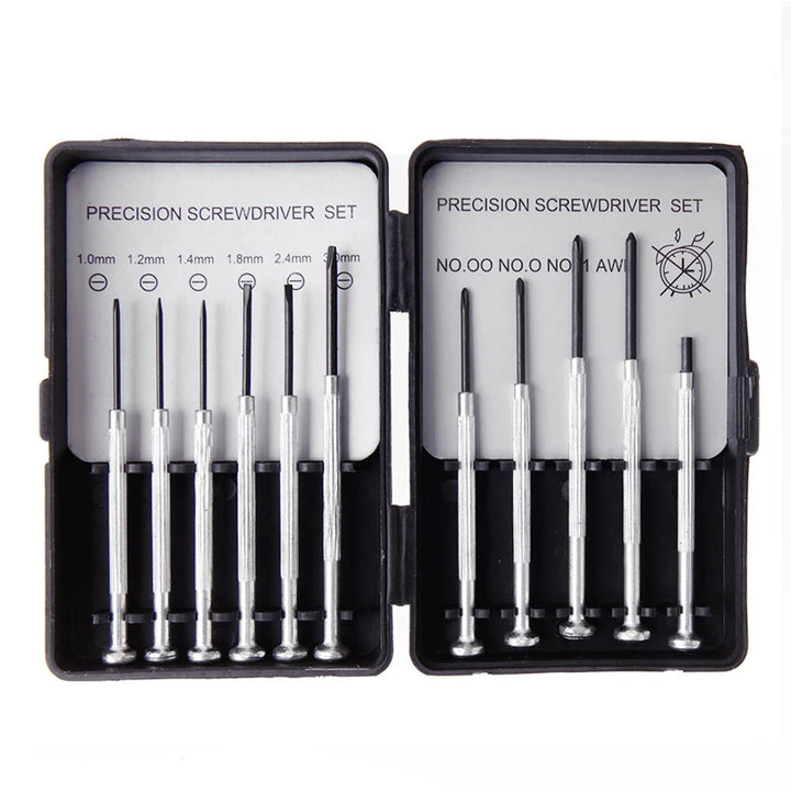 11-Piece Micro Precision Screwdriver Set with Carrying Case – Craftix