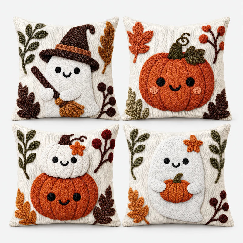 Halloween Themed Cushion Covers - Hauntly