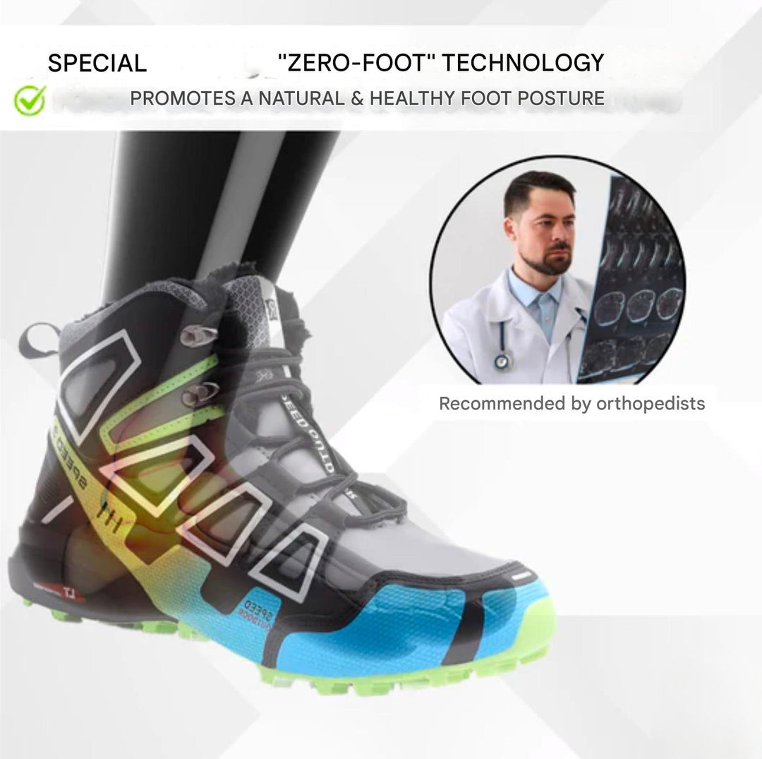 Unisex trekking shoes with non-slip profiled sole – Marco