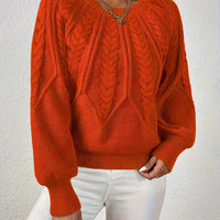 Kabelstrickpullover - Karin