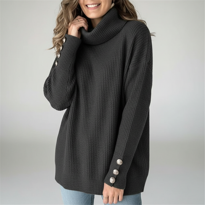 Lange Ärmel Damenpullover - Karin
