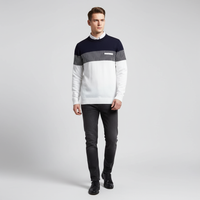 Lange Ärmel Pullover - StripeMix